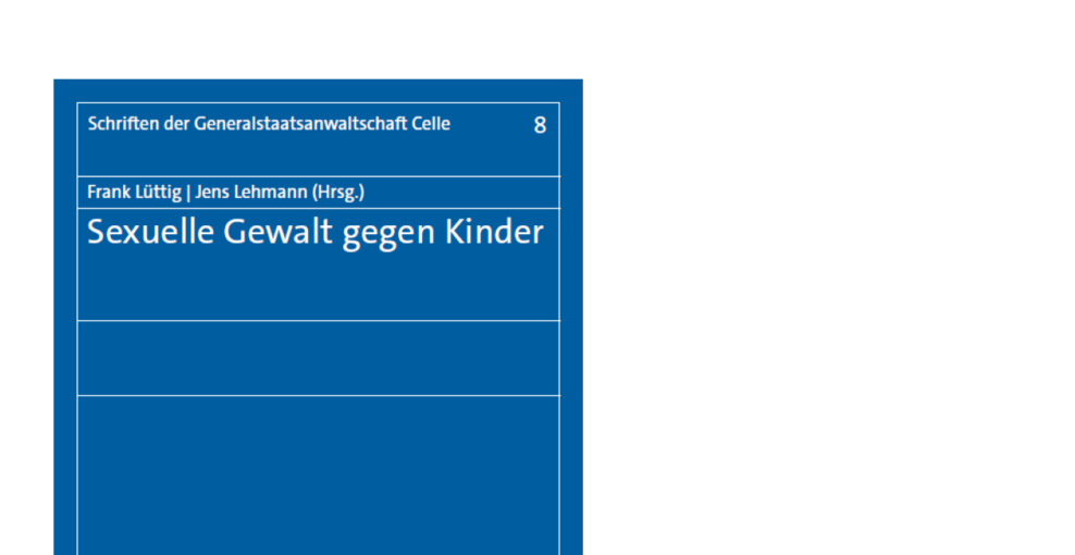 Sliderbild zum Artikel des Buches Sexuelle Gewalt gegen Kinder