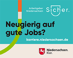 Logo des Karriereportals Niedersachsen mit Link zu dessen Startseite